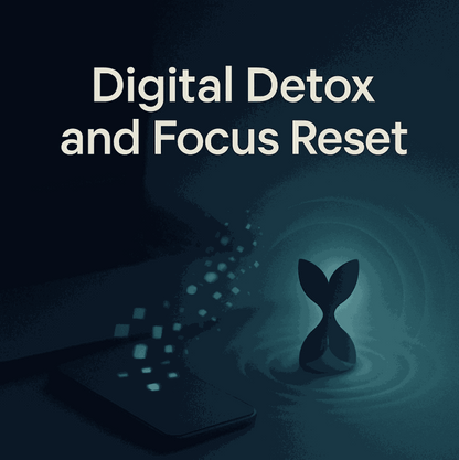 buy digital detox and focus reset printable planner for productivity